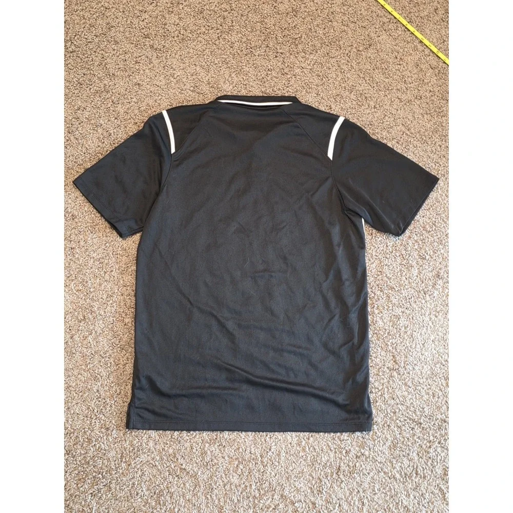 Nike Dri-FIT Lonestar Soccer Club Polo Shirt Men's Size Medium Black Athletic